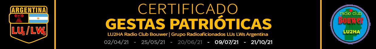 CERTIFICADO “GESTAS PATRIÓTICAS”