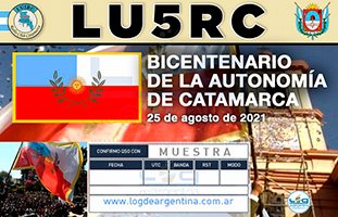 (LU5RC) Bicentenario de la Autonomía de Catamarca