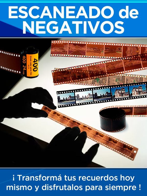 Digitalización de negativos color y blanco y negro (Foto Vig)
