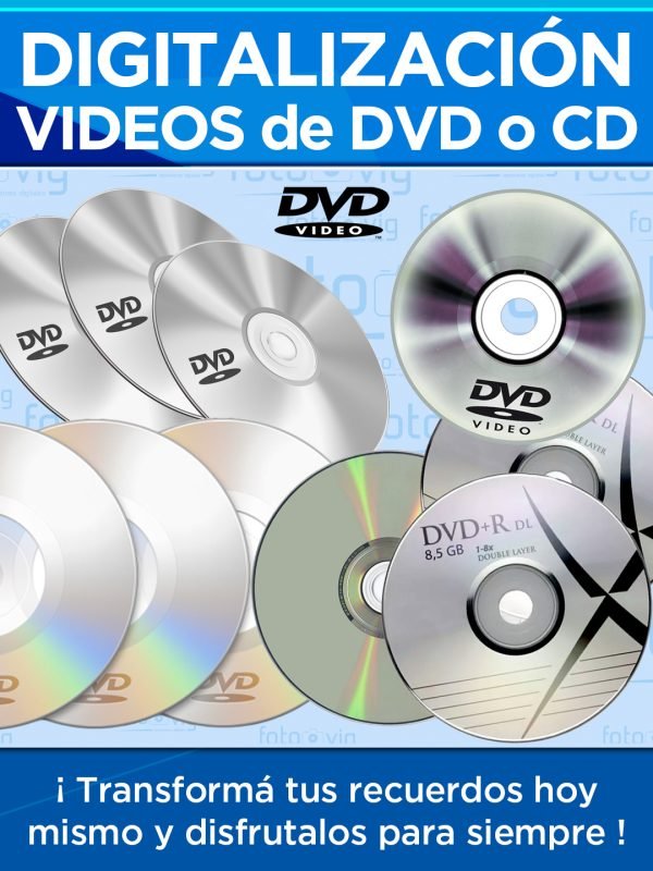 Conversión de CD y DVD a pen drive (Foto Vig)